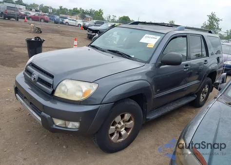 2003 Toyota 4Runner Sr5 V6 из США, поврежденный, VIN JTEZU14R538007599